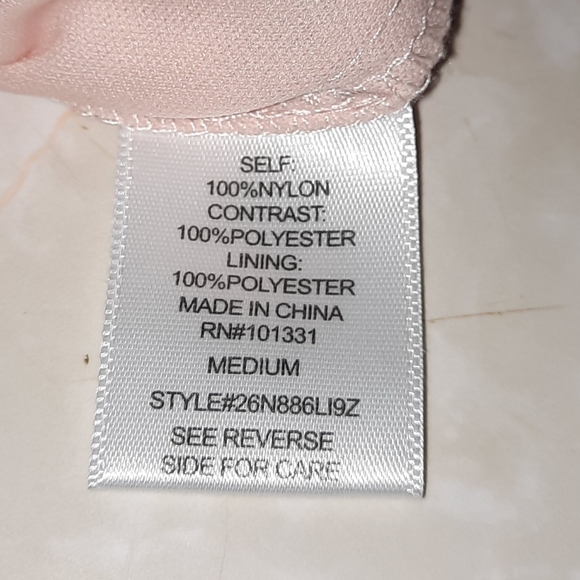 Charlotte Russe Lace Romper in Blush Pink - Picture 12 of 13